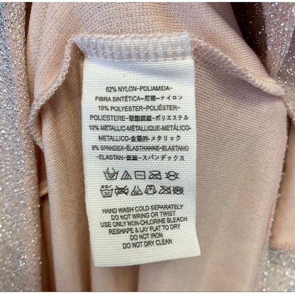 Free People New! One More Tome Lurex Shimmer Wrap Midi Dress - Picture 6 of 9